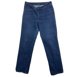 Lee Jeans Classic‎ Fit Jeans 36x33 (no tag) Long High Rise Dark Wash Blue Denim